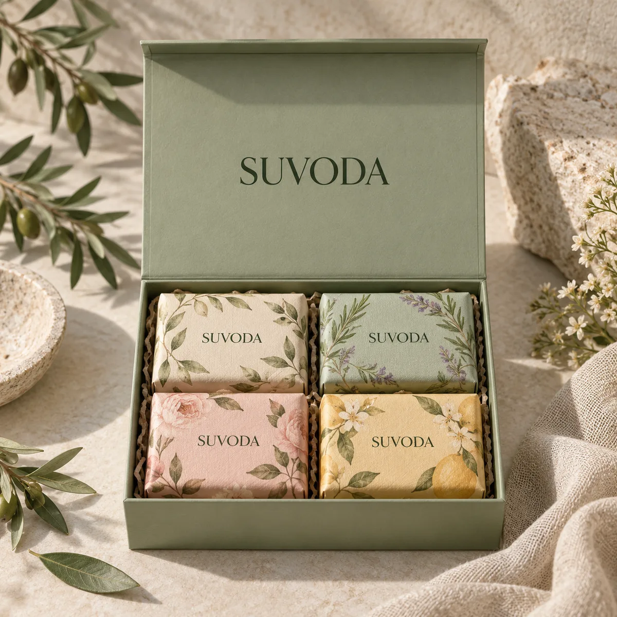 Botanical Discovery Set creative packaging visualization
