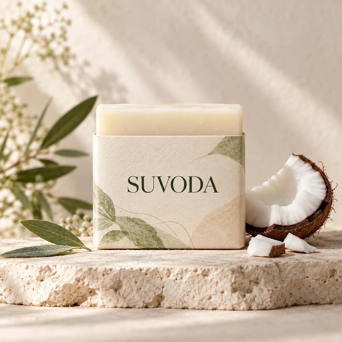 Coconut Cream Body Bar creative packaging visualization