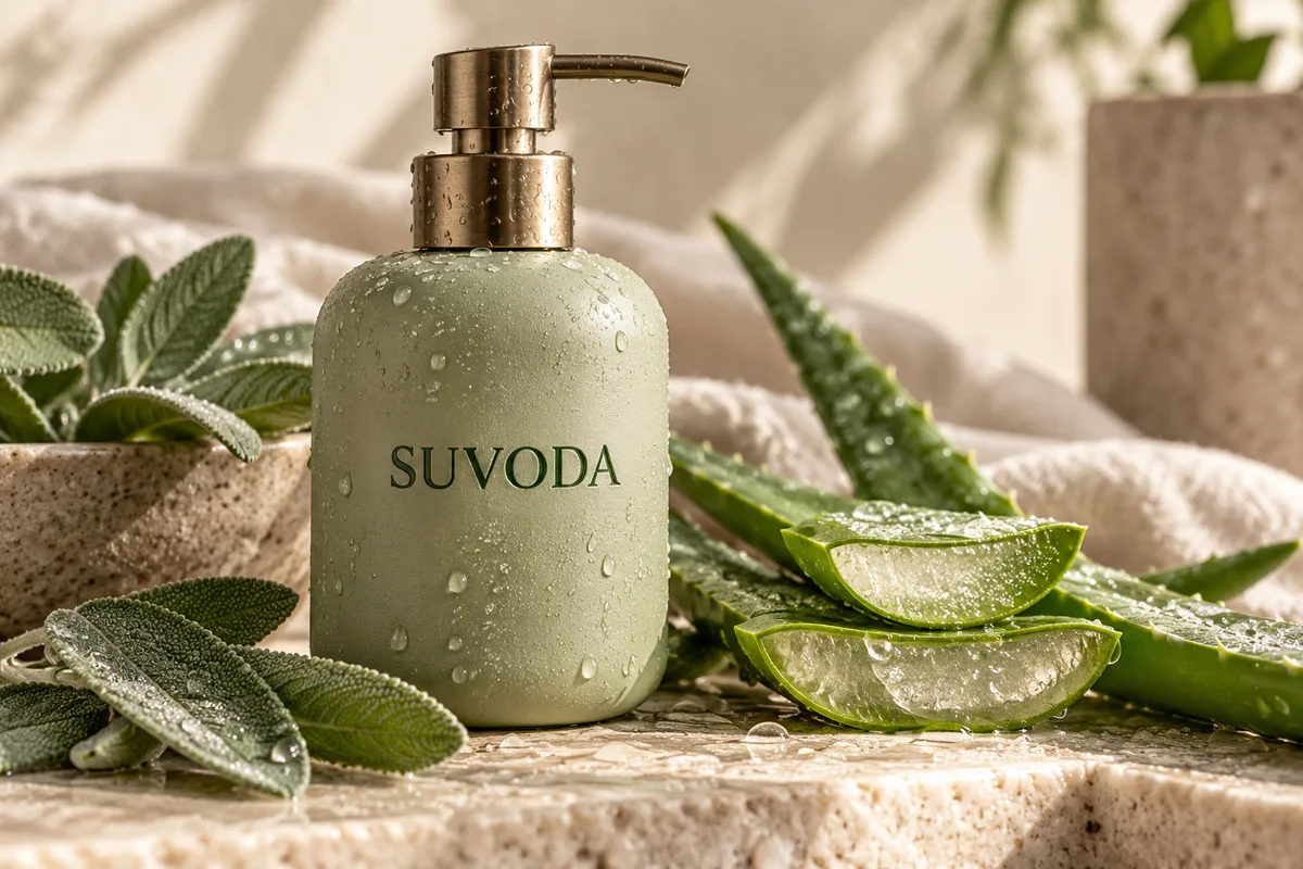 Botanical Mint Hand Soap editorial detail