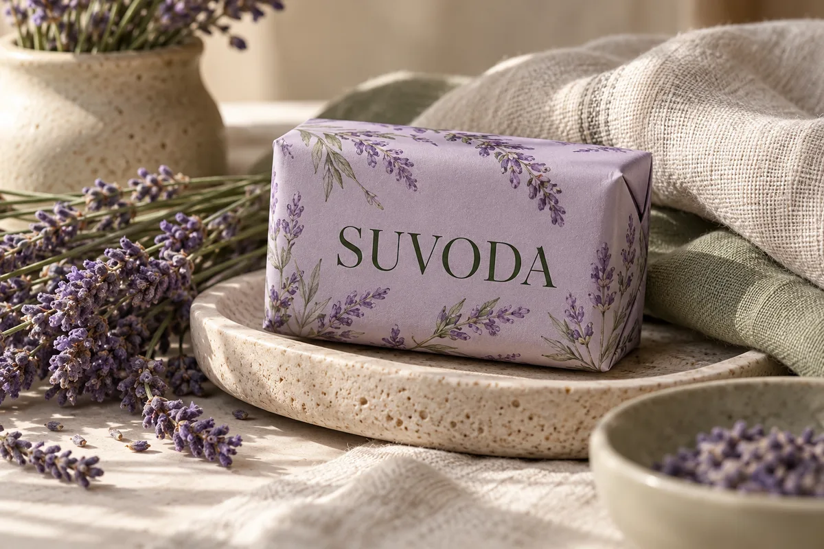 Lavender Cloud Hand Soap editorial detail