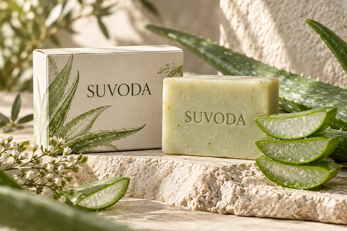 Aloe botanical editorial photograph