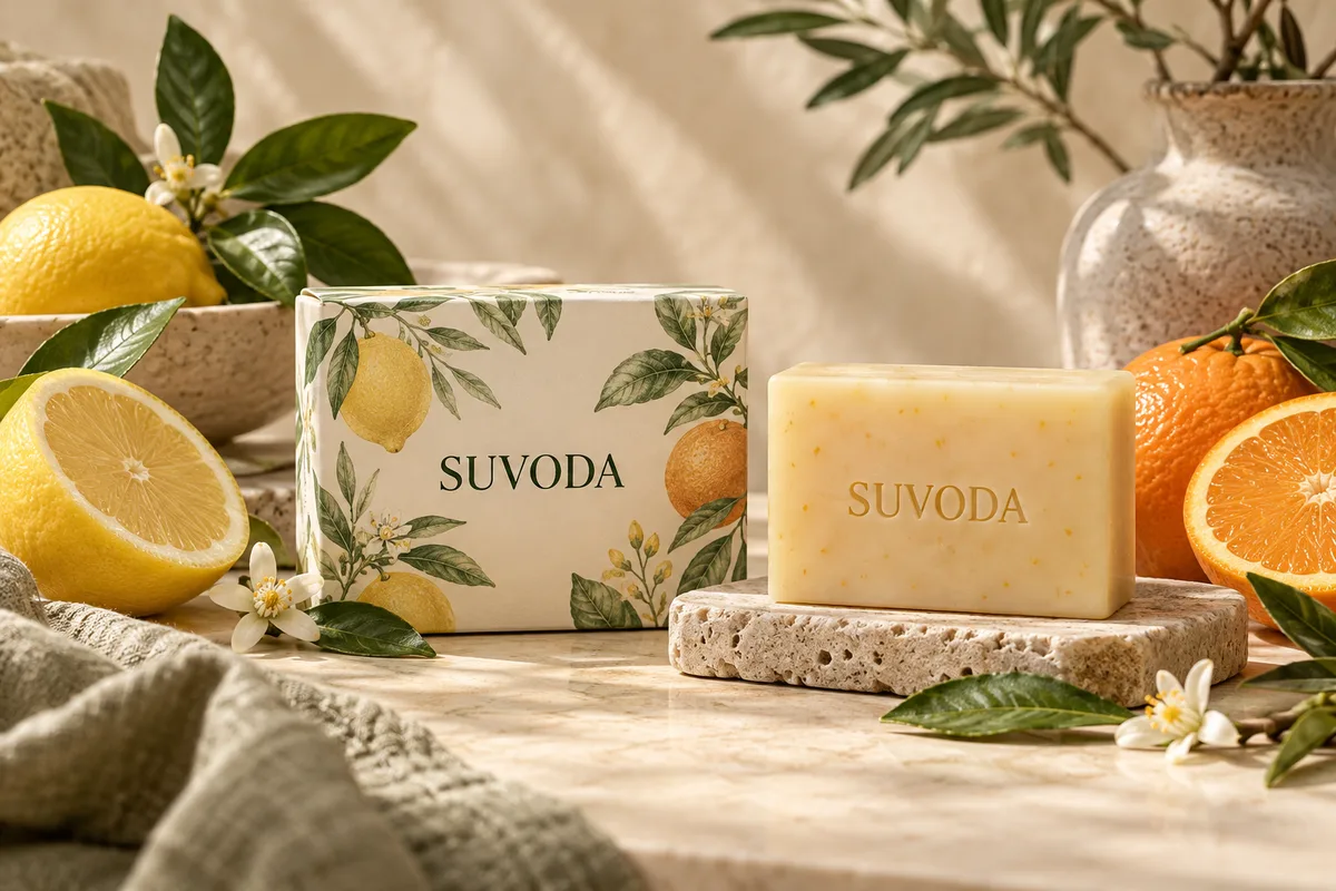 Citrus botanical editorial photograph
