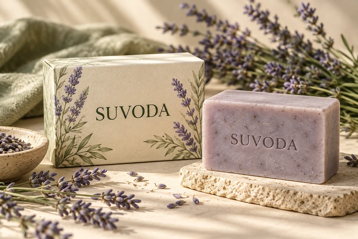 Lavender botanical editorial photograph