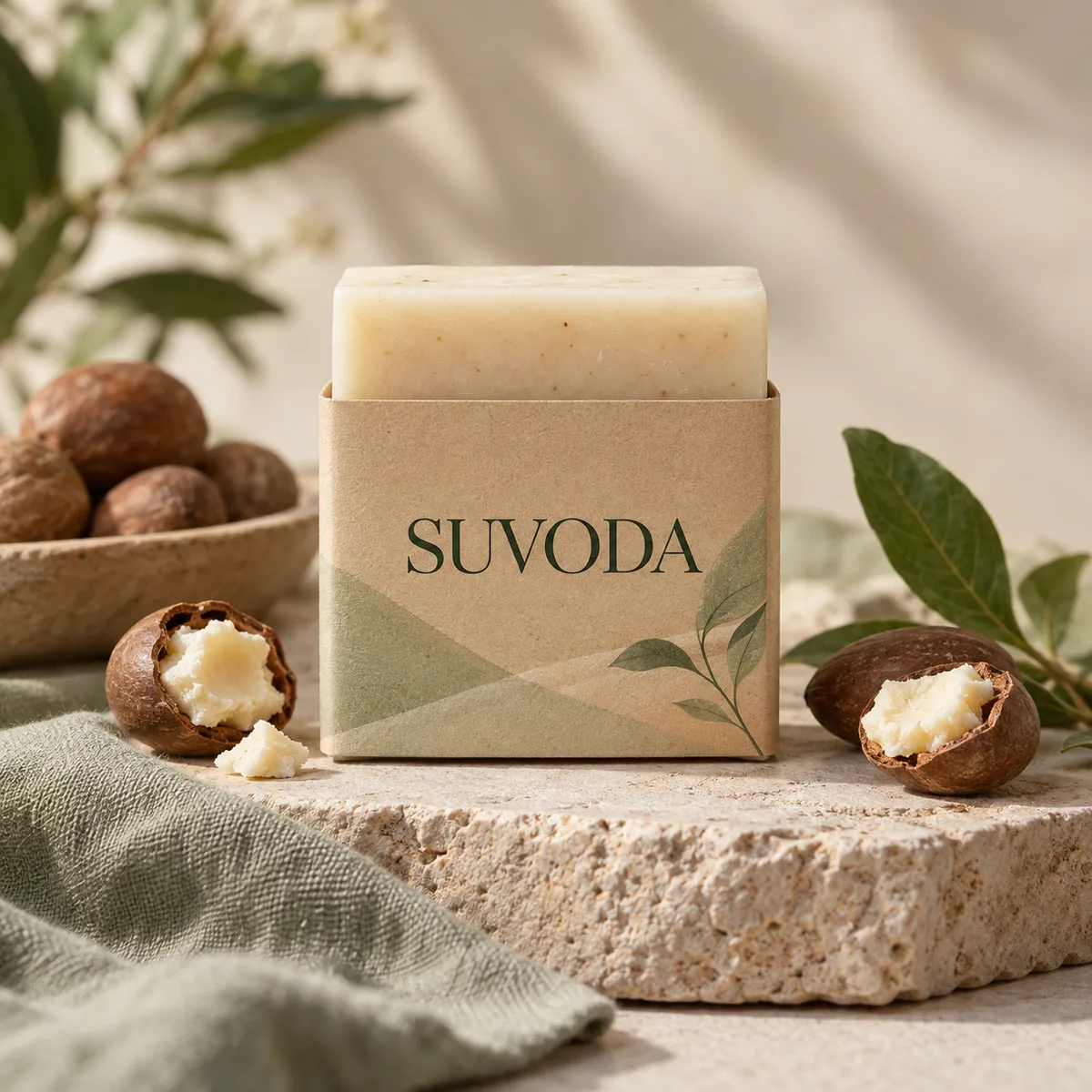 Shea Comfort Body Bar creative packaging visualization